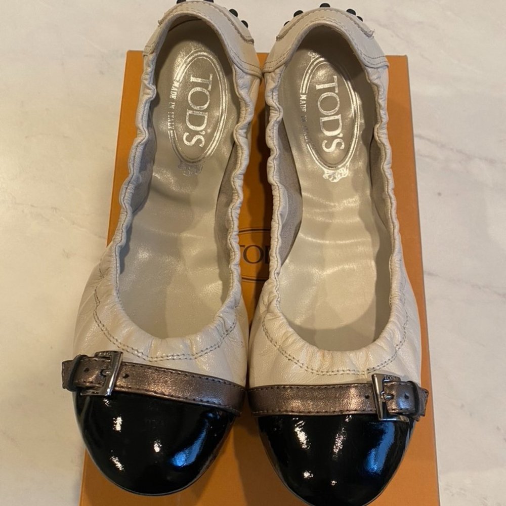 Tod's Ballerina Dee Fibbietta (size 8)